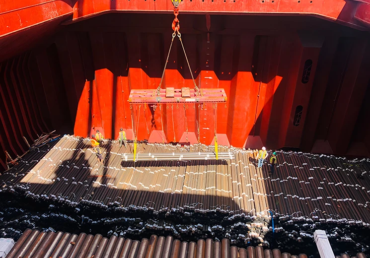 Past Break Bulk and Project Shipments